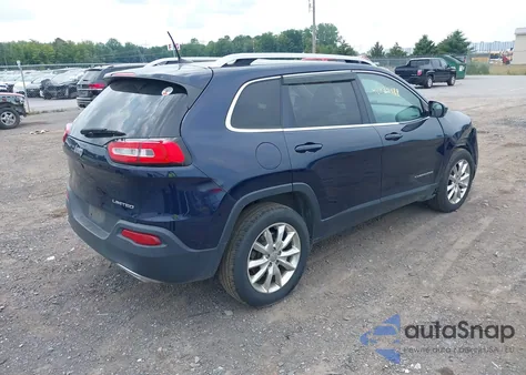 2016 Jeep Cherokee Limited from USA, damaged, VIN 1C4PJMDS5GW253577